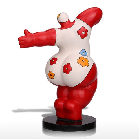 Statua rotonda della donna<br> Nana 28 cm