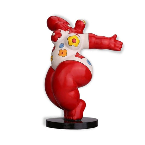Statua rotonda della donna<br> Nana 28 cm