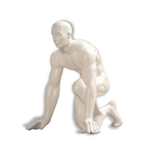 Statua dell'uomo<br> Atleta principiante