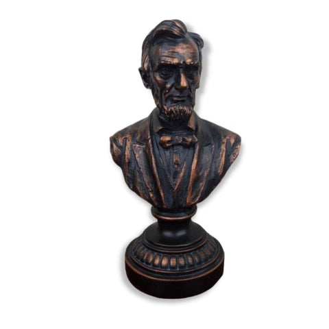 Statua dell'uomo<br> Busto di Abramo Lincoln