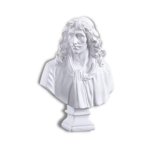 Statua dell'uomo<br> Busto di Molière