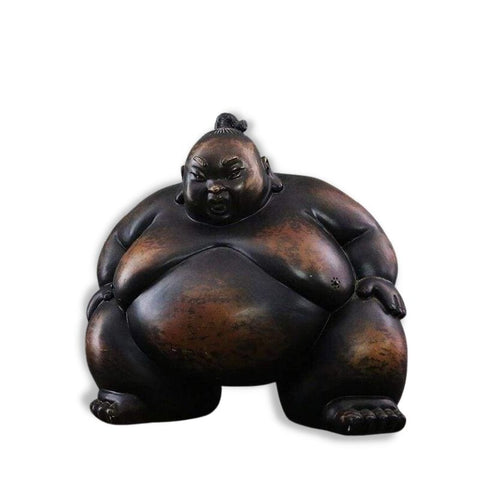 Statua dell'uomo<br> Sumo giapponese
