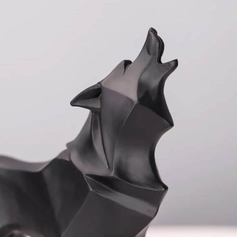 Statua del lupo<br> Origami