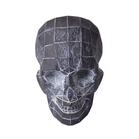 Statua del teschio<br> Decorazione Origami Design 12 cm