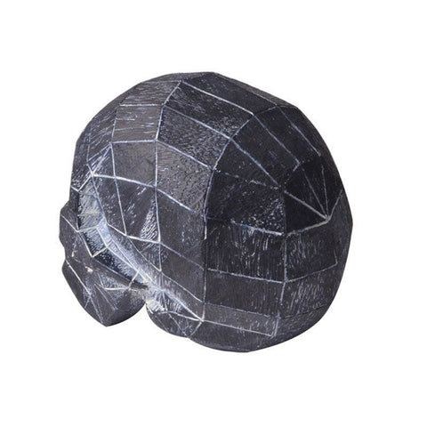Statua del teschio<br> Decorazione Origami Design 12 cm